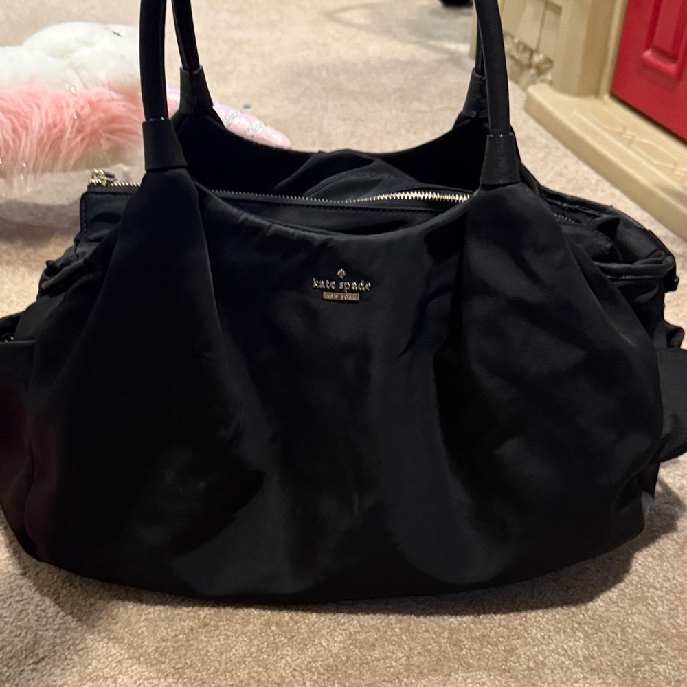 Kate Spade Black Baby Bag